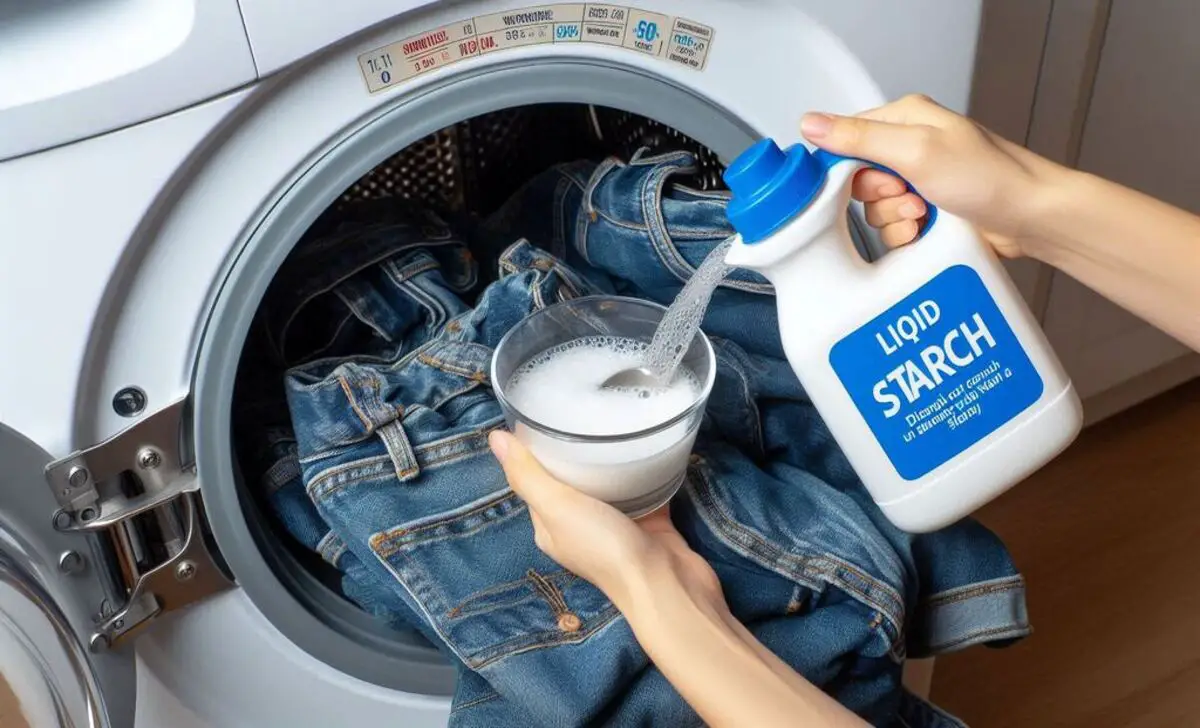 Using Starch In The Washing Machine