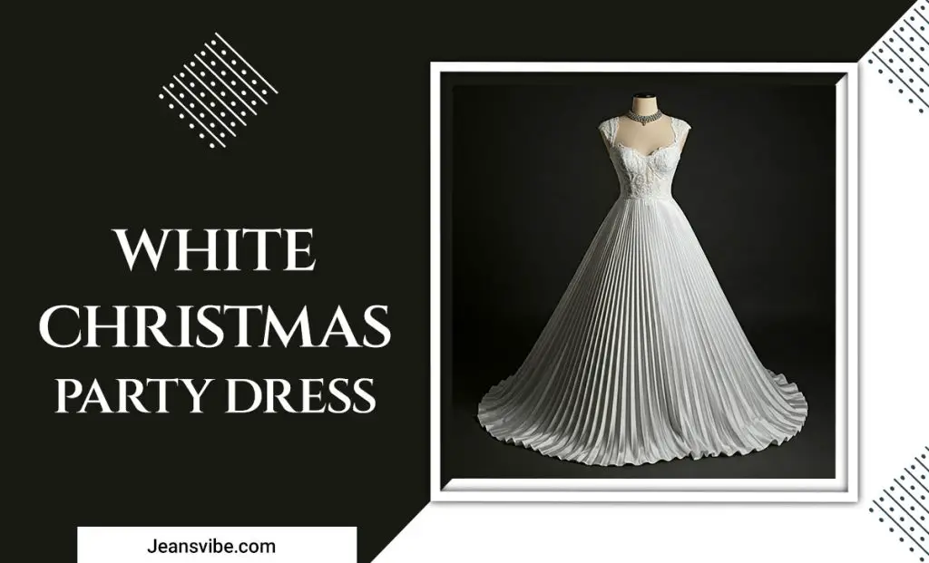 White Christmas Party Dress