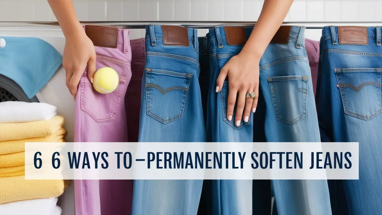 6 Ways To Permanently Soften Jeans