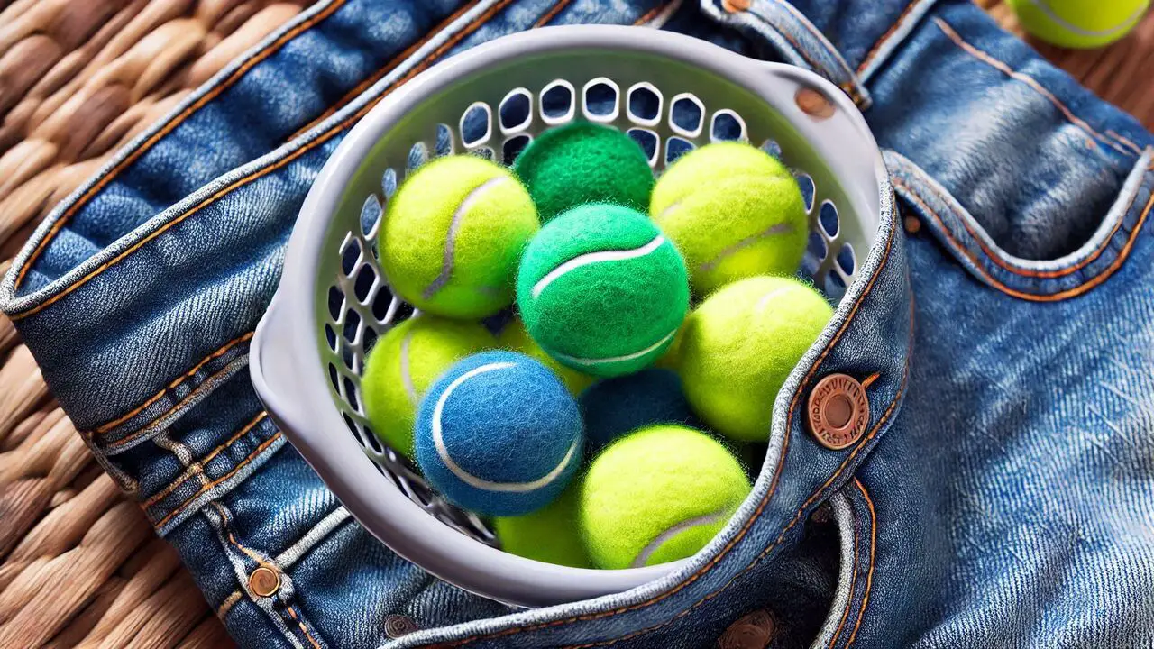 Add Dryer Balls Or Tennis Balls