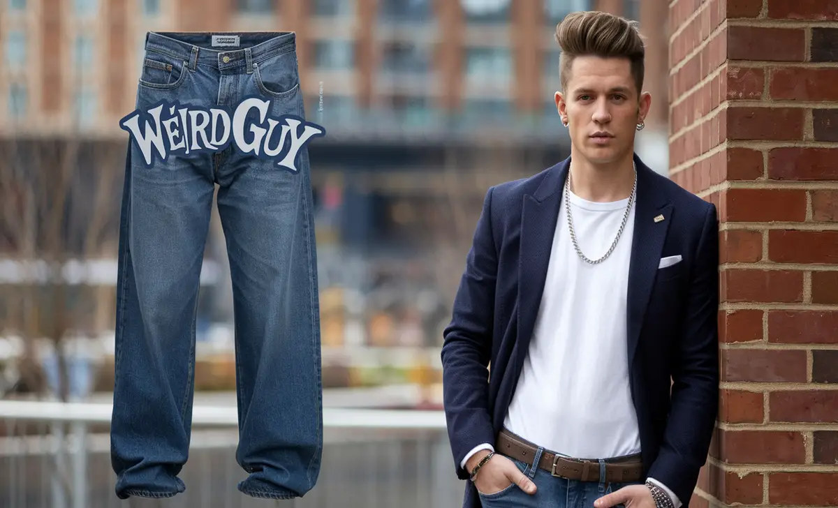 Styling Your Weird Guy Jeans