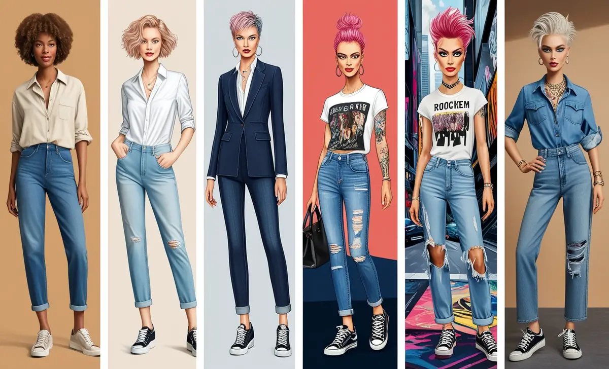 Top Rookies Jeans Outfit Ideas