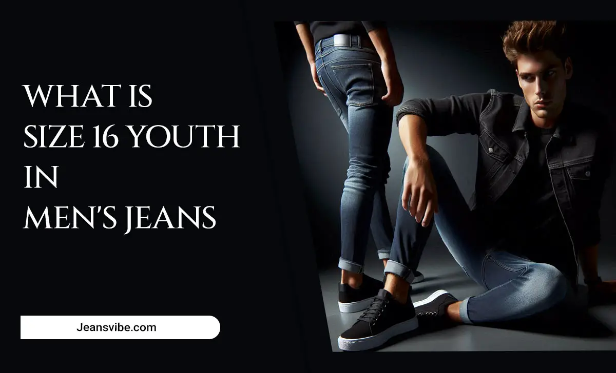 What Is Size 16 Youth In Men's Jeans