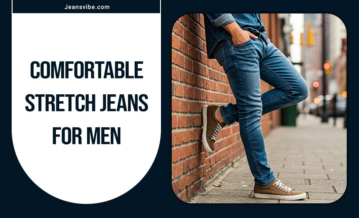 Comfortable Stretch Jeans For Men