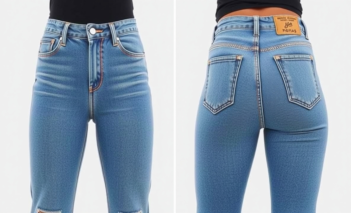 Design Options For Custom High Waisted Jeans
