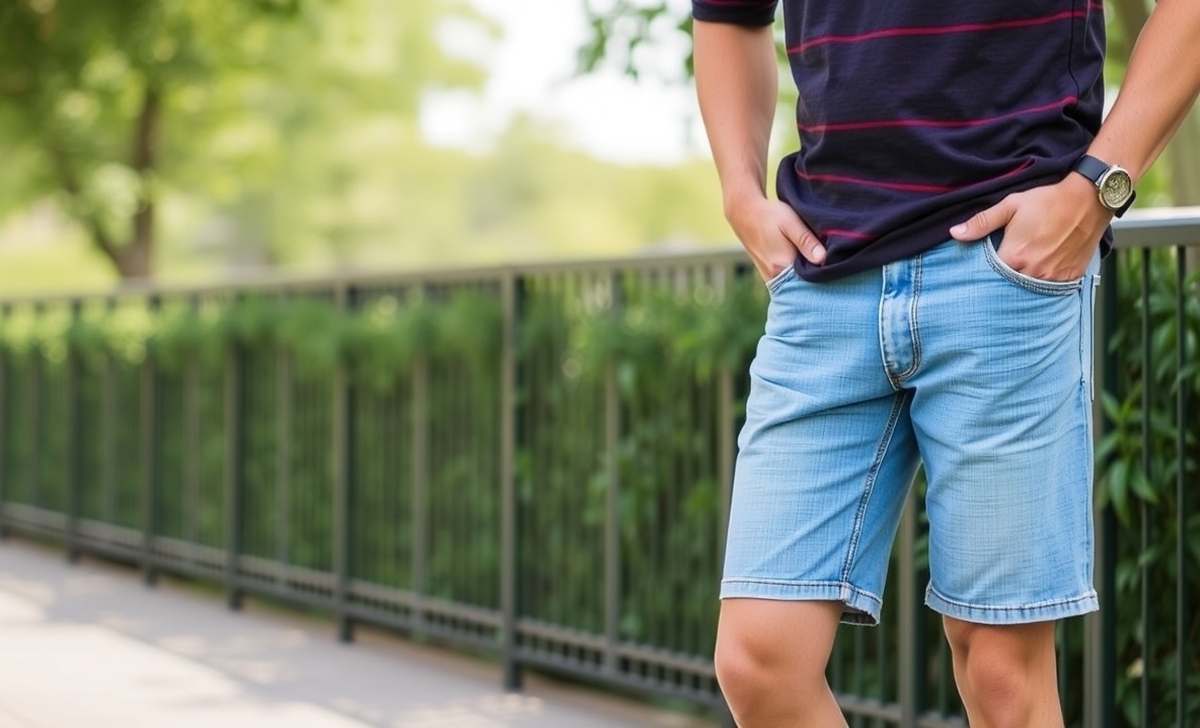 Discover Men’S Denim Shorts On Sale Today