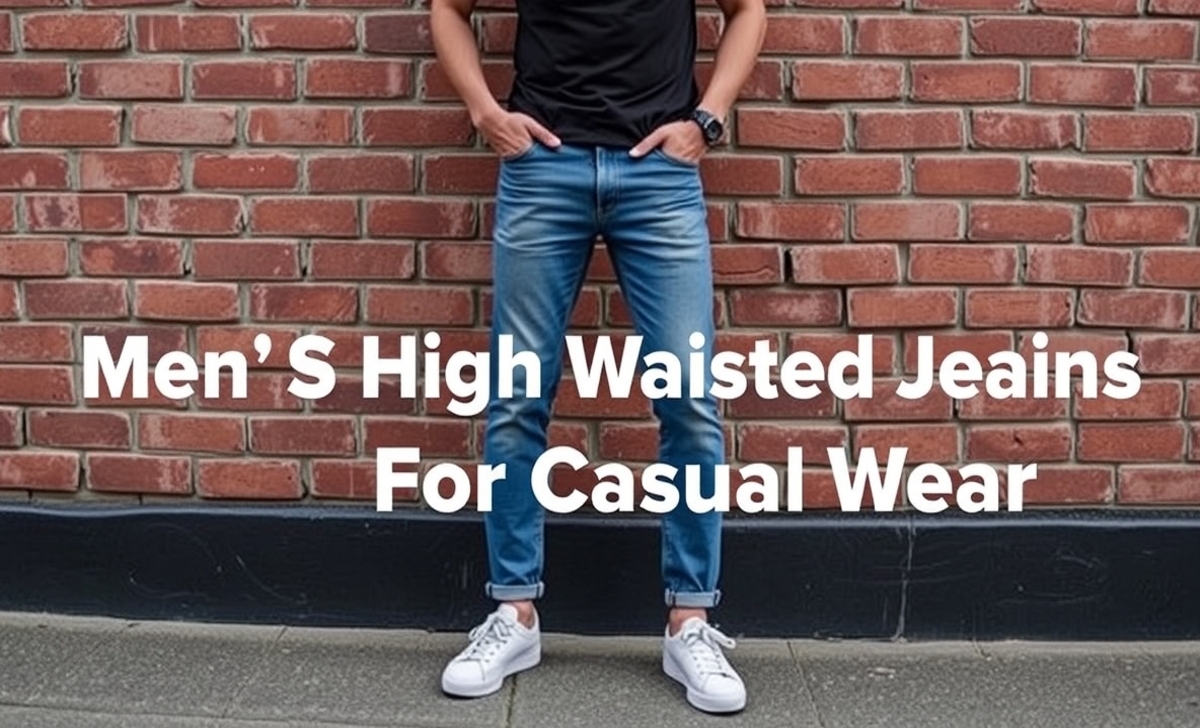 Discover Men’S High Waisted Jeans For Casual Wear
