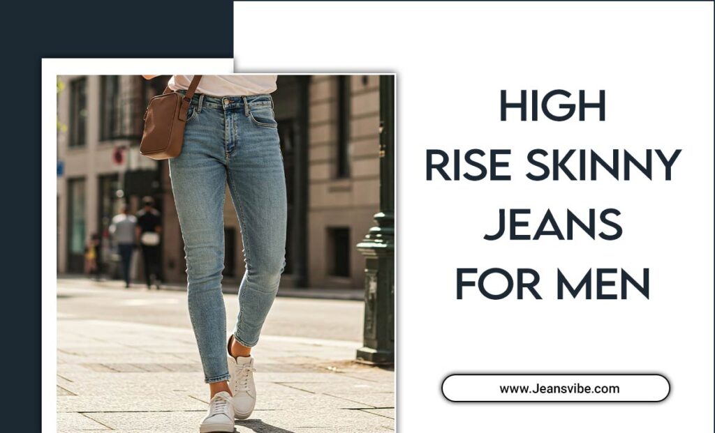 High Rise Skinny Jeans For Men