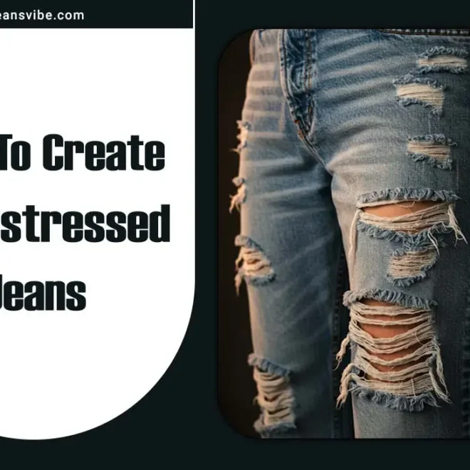 How To Create Diy Distressed Jeans