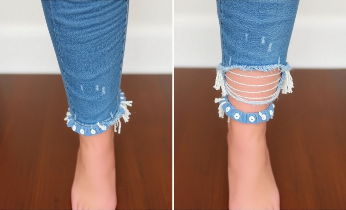 How To Create Diy Distressed Jeans - Easy Steps Guide