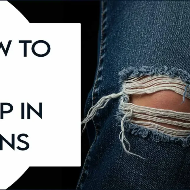 How To Fix A Rip In Jeans