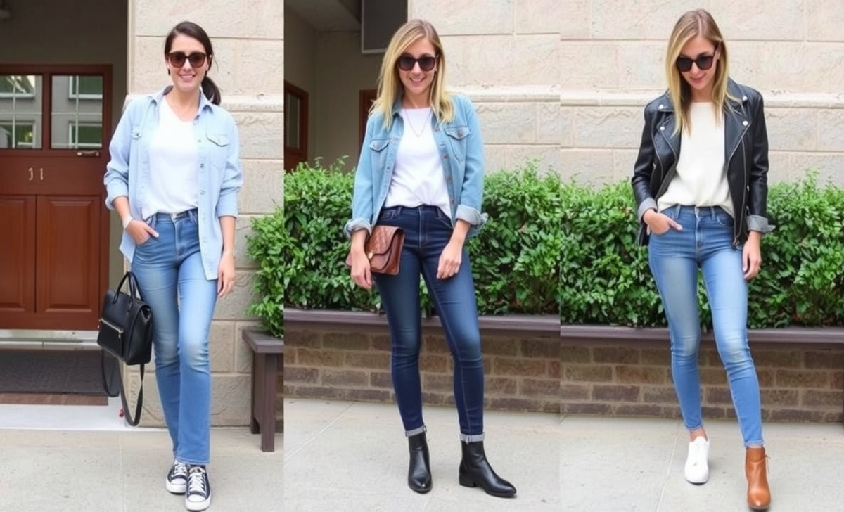 How to Style High Waisted Jeans Casually