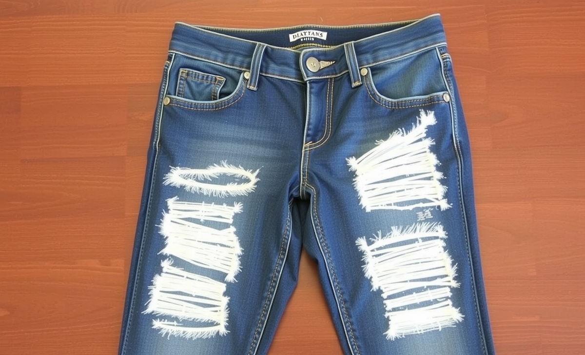 Materials Needed For Distressing Jeans