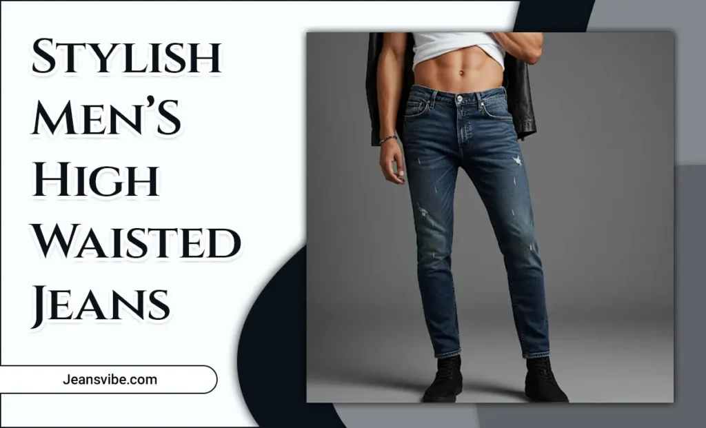 Men’S High Waisted Jeans