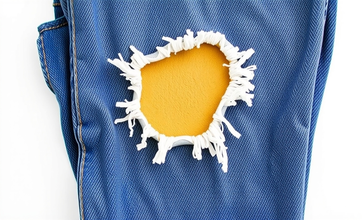 Repairing Large Holes With Iron-On Patches