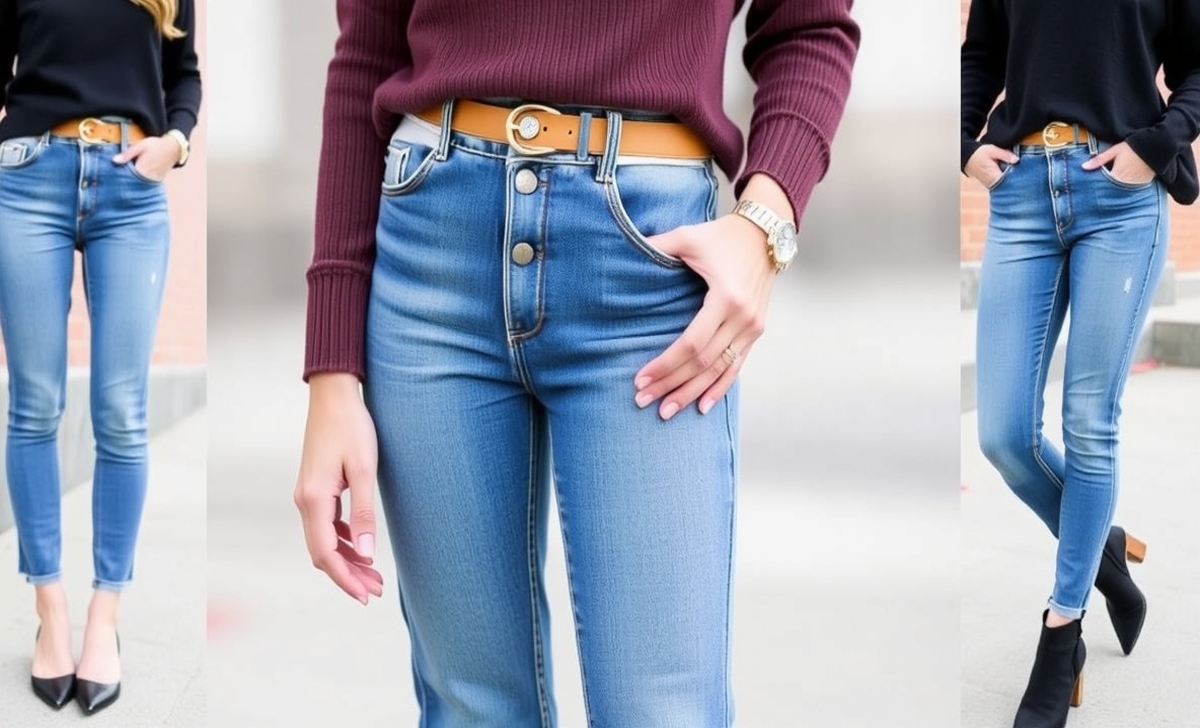 Style Tips Dressing with High Waisted Jeans