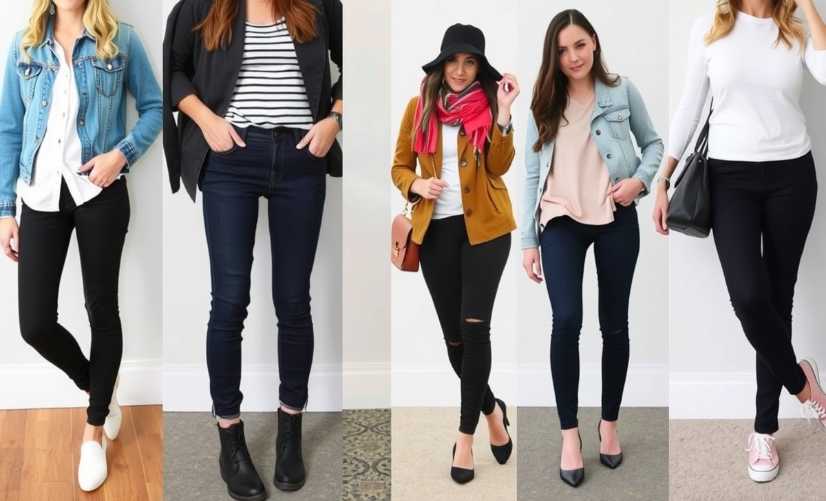 Styling Tips For Black Denim Jeans