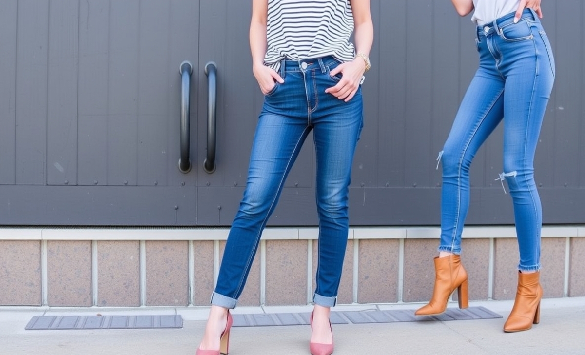 The Perfect High Waisted Jeans For Taller Women