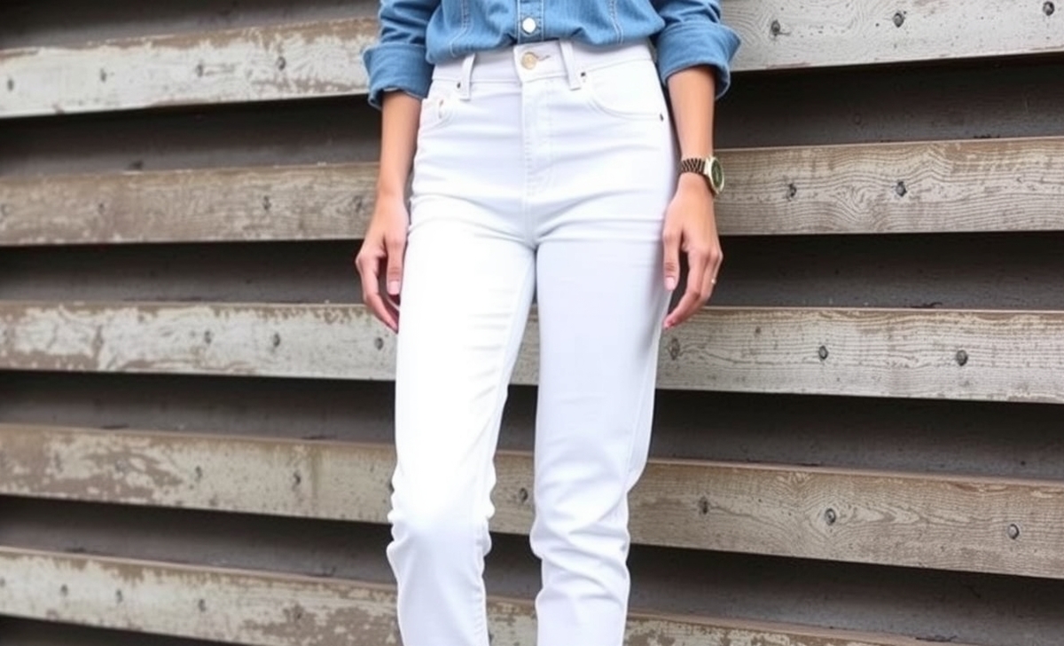 Understanding The Popularity Of White Denim Jeans