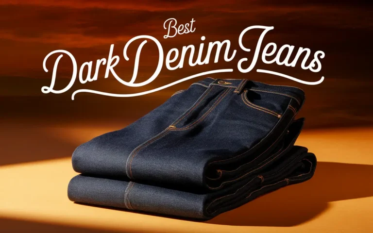 Top 5 Best Dark Denim Jeans for Every Style