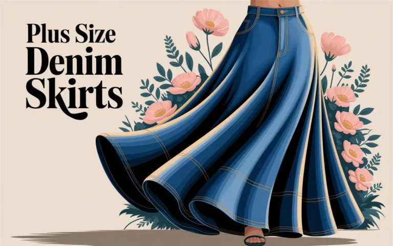 Trendy Plus Size Denim Skirts: Style Tips & Fit Guide