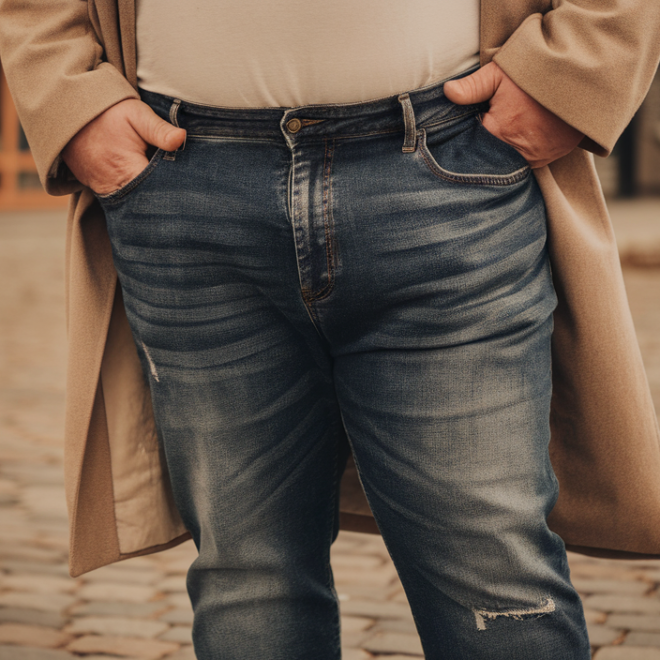 Comfortable Jeans For Plus Size Men