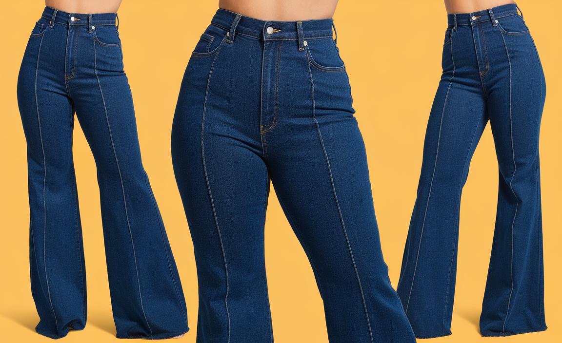 High Rise Denim Jeans for Plus Size