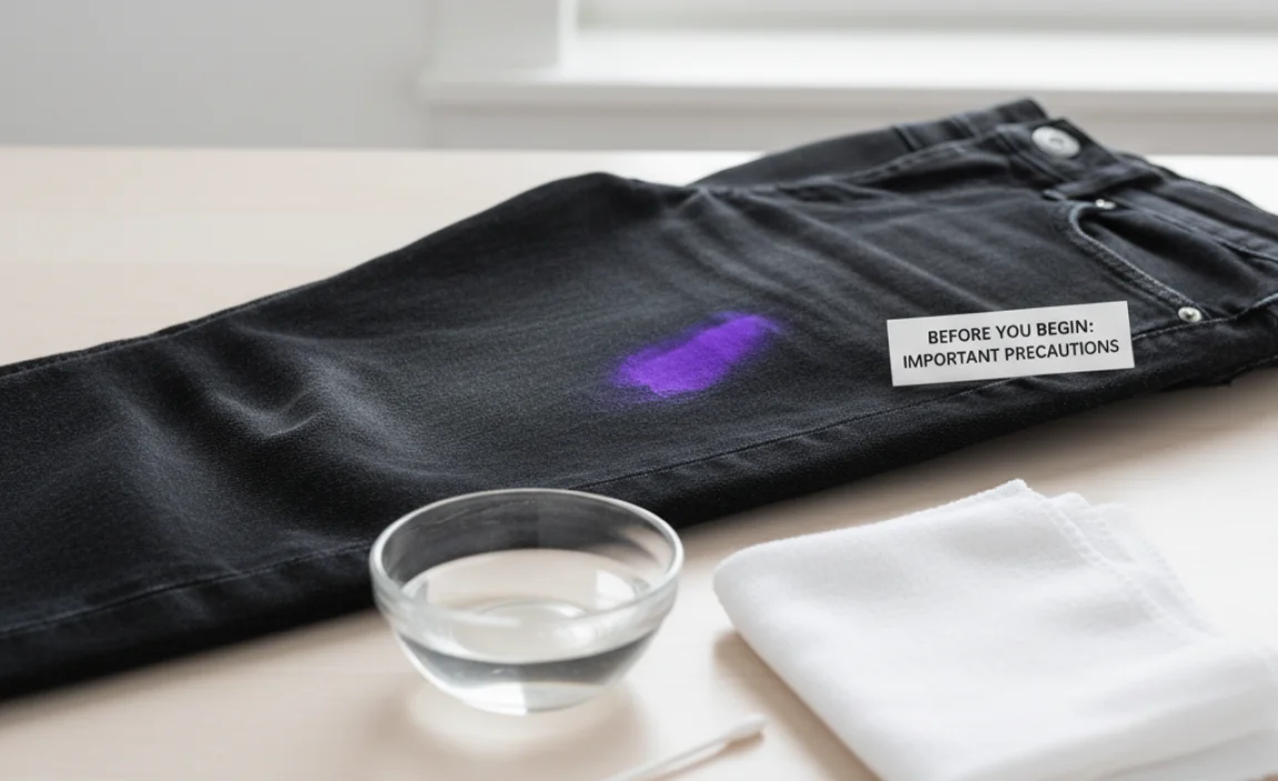 Before You Begin: Important Precautions