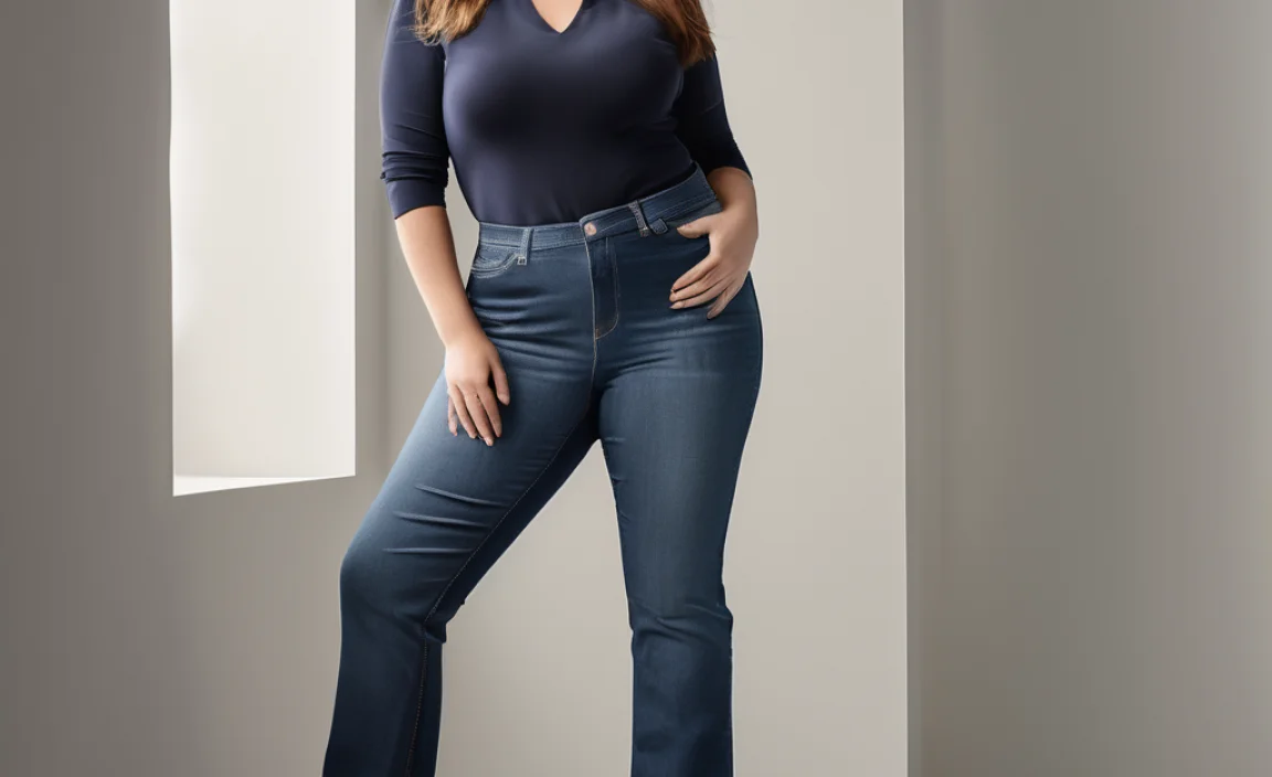 Benefits of Wearing Bootcut Jeans for Plus Size Women