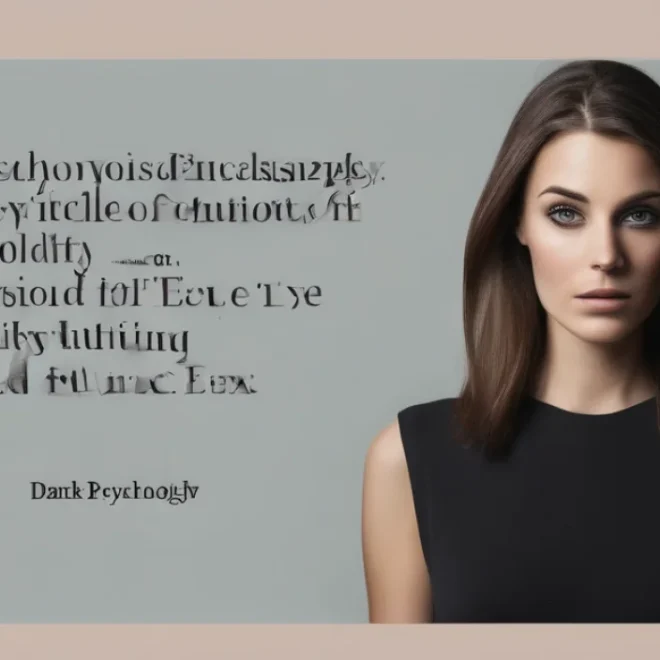 dark psychology facts