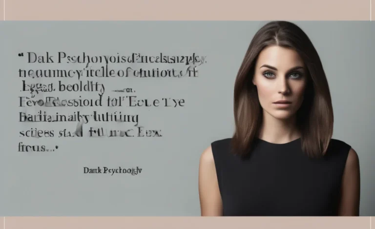 Uncover Dark Psychology Facts That Will Shock You!