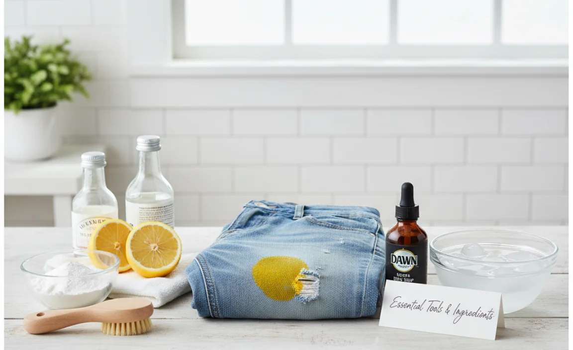 Essential Tools &amp; Ingredients for Curry Stain Removal