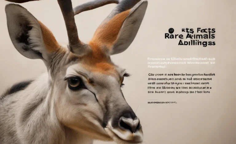 Discover Astonishing Facts About the Rarest Animals!