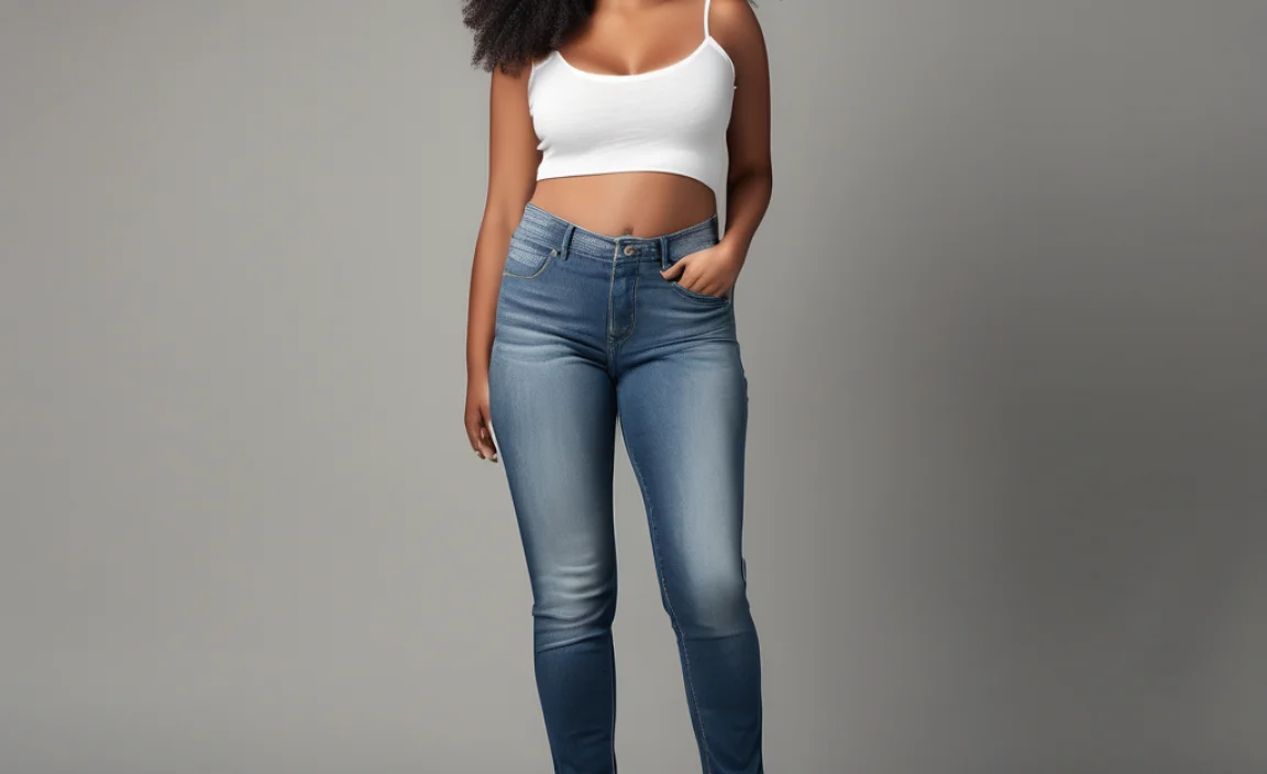 Flattering Low Rise Jeans For Curvy Women
