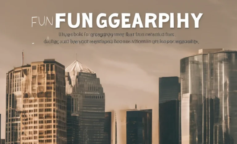 Discover Fascinating Geography Fun Facts Today!