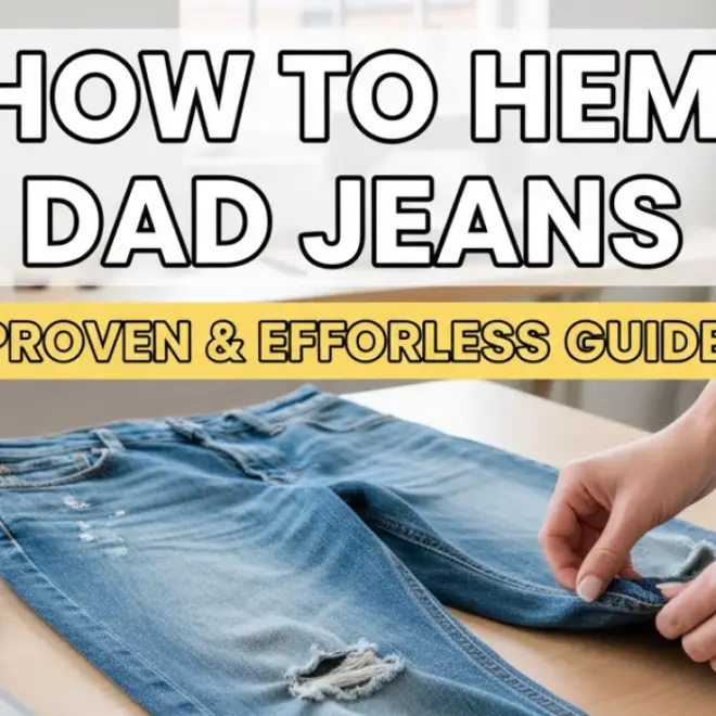 How to Hem Dad Jeans: Proven & Effortless Guide
