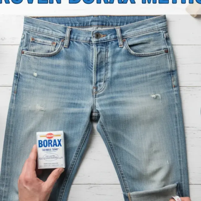 How to Hem Dad Jeans: Proven Borax Method