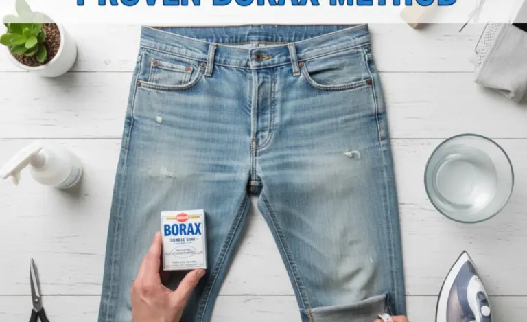How to Hem Dad Jeans: Proven Borax Method
