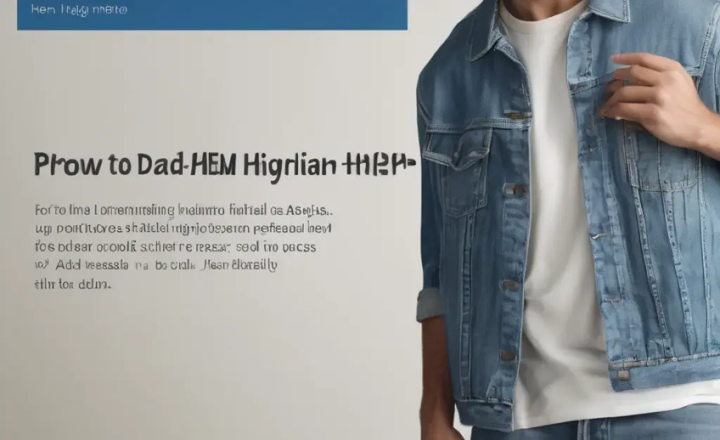 How to Hem Dad Jeans: Proven Hydrogen Peroxide Method