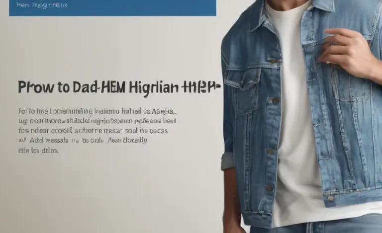 How to Hem Dad Jeans: Proven Hydrogen Peroxide Method