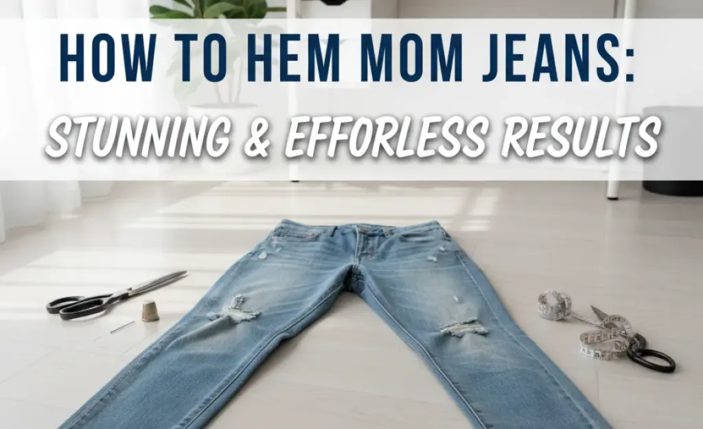 How To Hem Mom Jeans: Stunning & Effortless Results