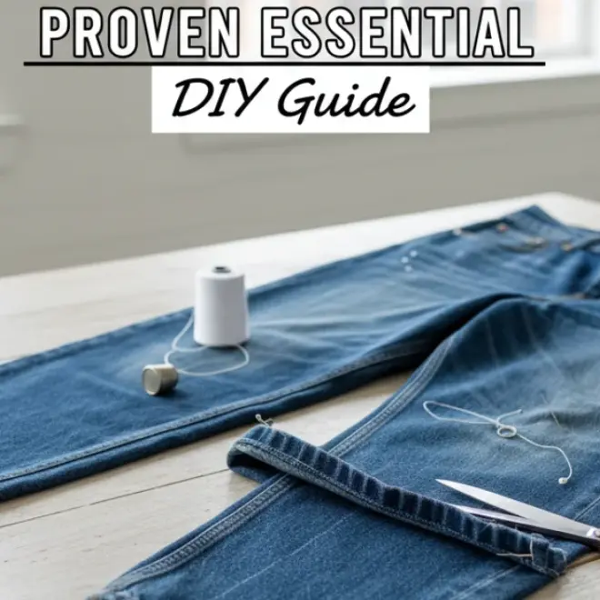 How to Narrow Leg Opening of Baggy Jeans: Proven Essential