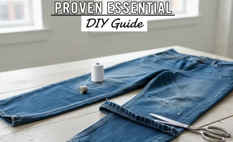 How to Narrow Leg Opening of Baggy Jeans: Proven Essential