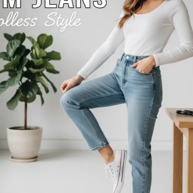 How To Narrow Mom Jeans: Effortless Style