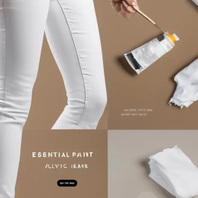 How to Remove Acrylic Paint: Essential White Jeans Guide