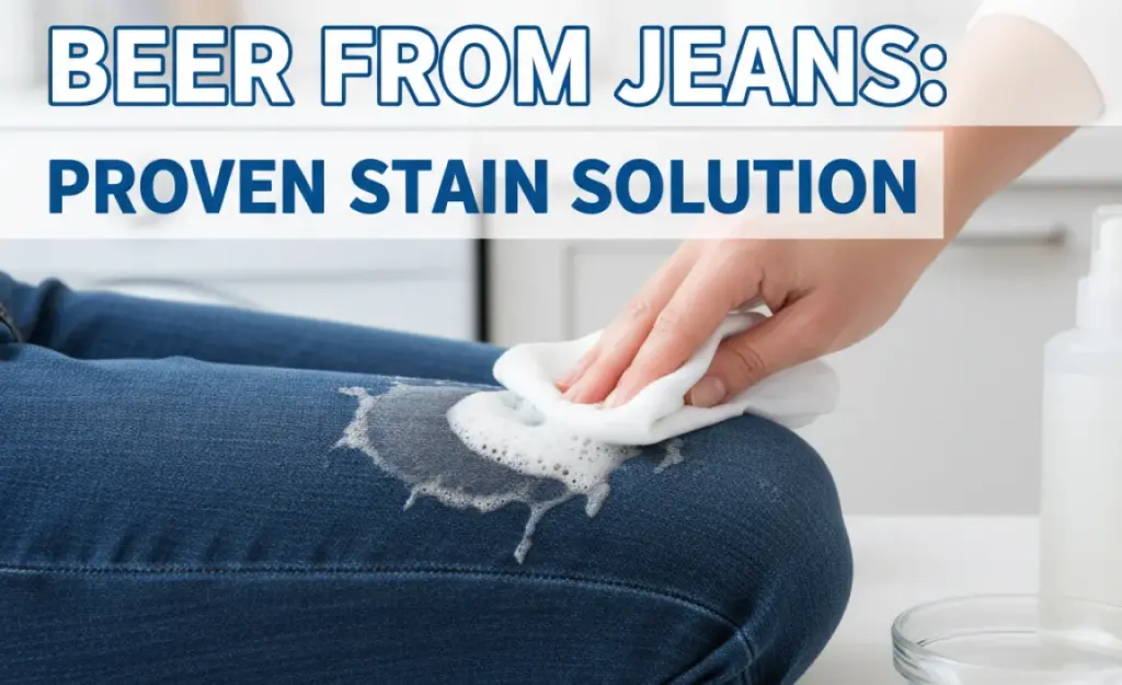 How to Remove Beer from Jeans: Proven Stain Solution