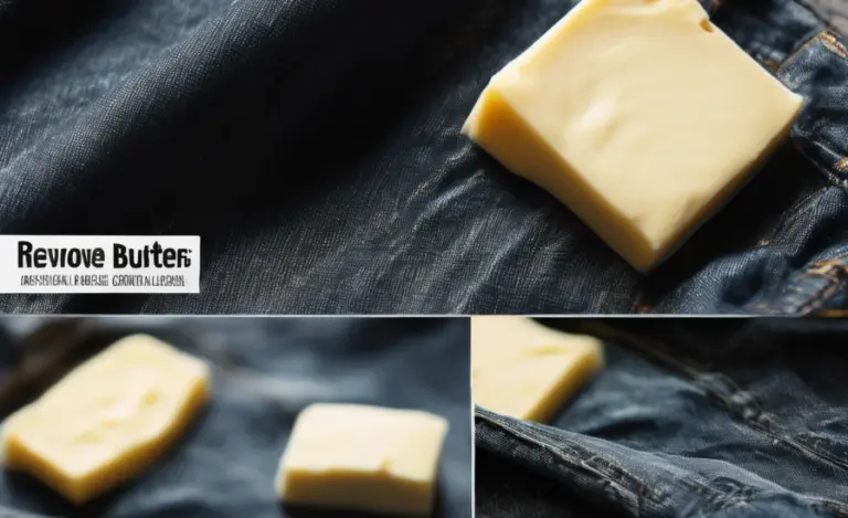 How to Remove Butter From Black Jeans: Essential Guide