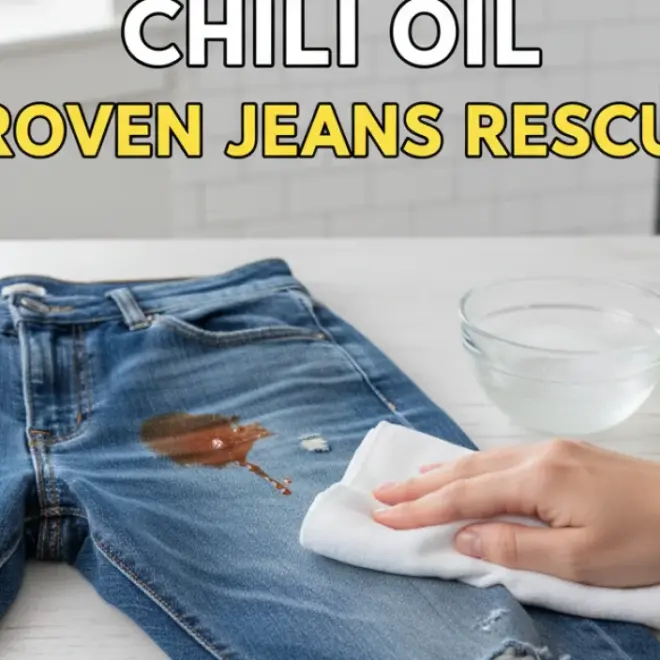 How To Remove Chili Oil: Proven Jeans Rescue!