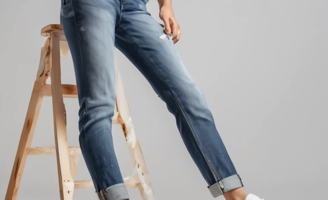 How to Remove Dried Paint from Jeans
