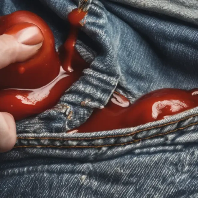 How to Remove Ketchup From Light Wash Jeans: Effortless Guide